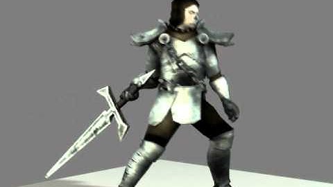 undead knight 3d animation reel