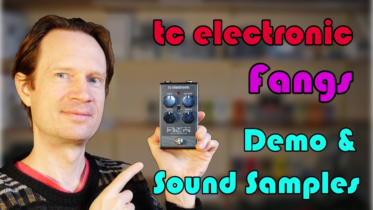 tc electronic Fangs metal distortion pedal Demo & Review Sound