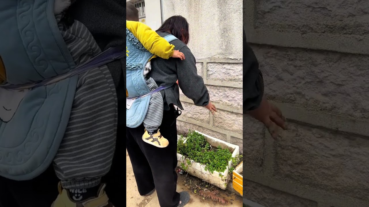 I originally planned to take the kids to find some handicrafts to help my husband relieve