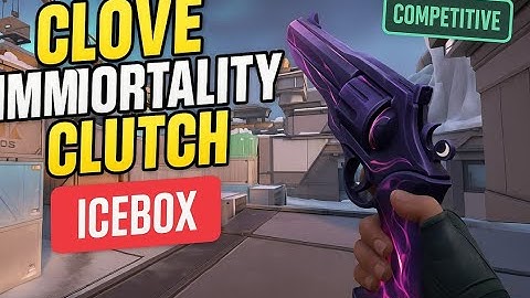 INSANE Clove Immortality Clutch on Icebox! | Valorant Ranked Gameplay