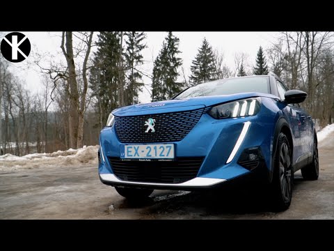 На сколько хватит батареи Peugeot e-2008 GT?