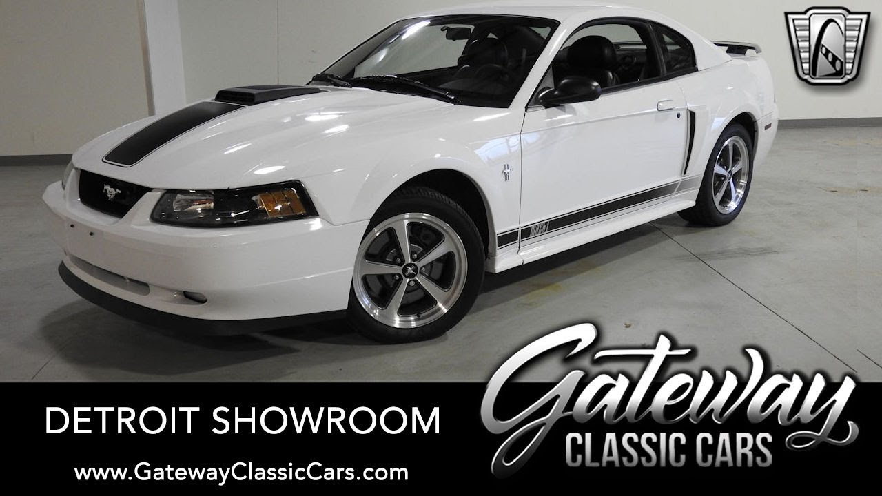 2003 Ford Mustang Mach 1 For Sale Gateway Classic Cars Of Detroit Stock 1592 Det