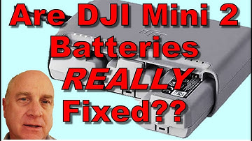 The DJI Mini 2 Battery Issue:  Is it REALLY Fixed??
