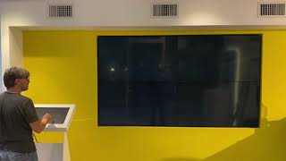 24 Philips Touch Screen Display Interact With Large Videowall