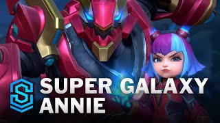Super Galaxy Annie Wild Rift Skin Spotlight