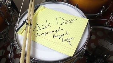 Impromptu Request Lesson 03: Cool Paradiddle Trick