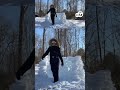 7News anchor builds Igloo after weekend snowstorm