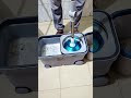 Supper Easy Wring Spin Mop & Bucket With Bigger Wheels & Auto- Fold Handle #asmr #mop #shorts 33