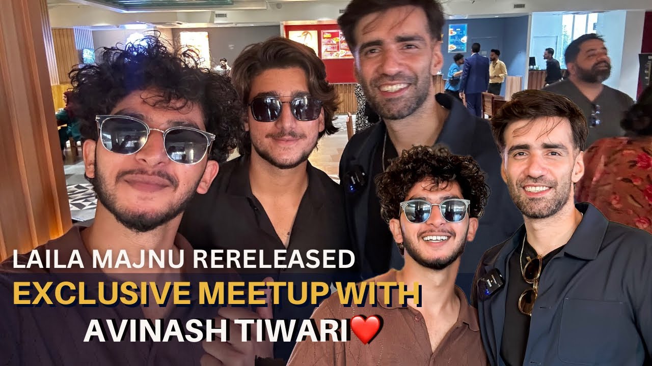 Meetup with Avinash Tiwari ️ His insights on Acting and learning ...