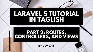 Taglish Laravel Tutorial | Online Voting System | Part 2 : Routes, Controllers, and Views