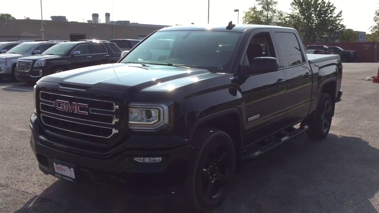 2018 GMC Sierra 1500 SLE Elevation Crew Cab 20 Inch Wheels Wireless Charging Oshawa ON Stock# 180122 - YouTube