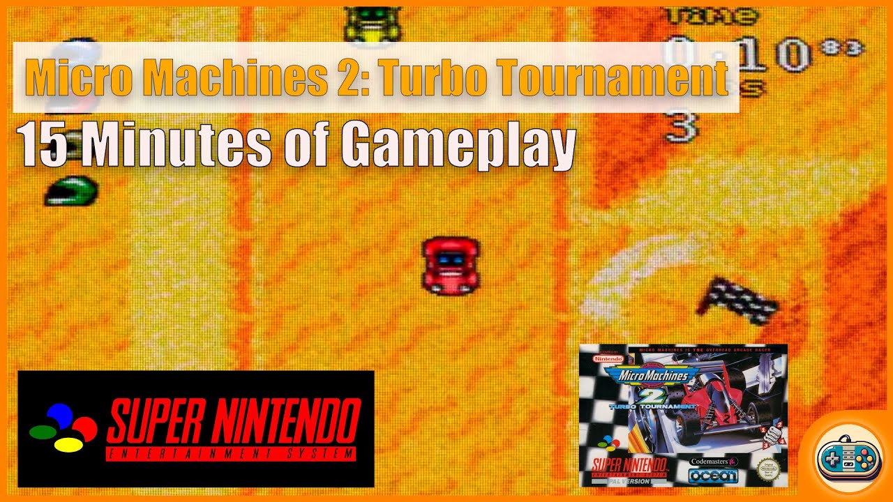 Micro Machines 2: Turbo Tournament (Super Nintendo) | 15 Minutes of Gameplay