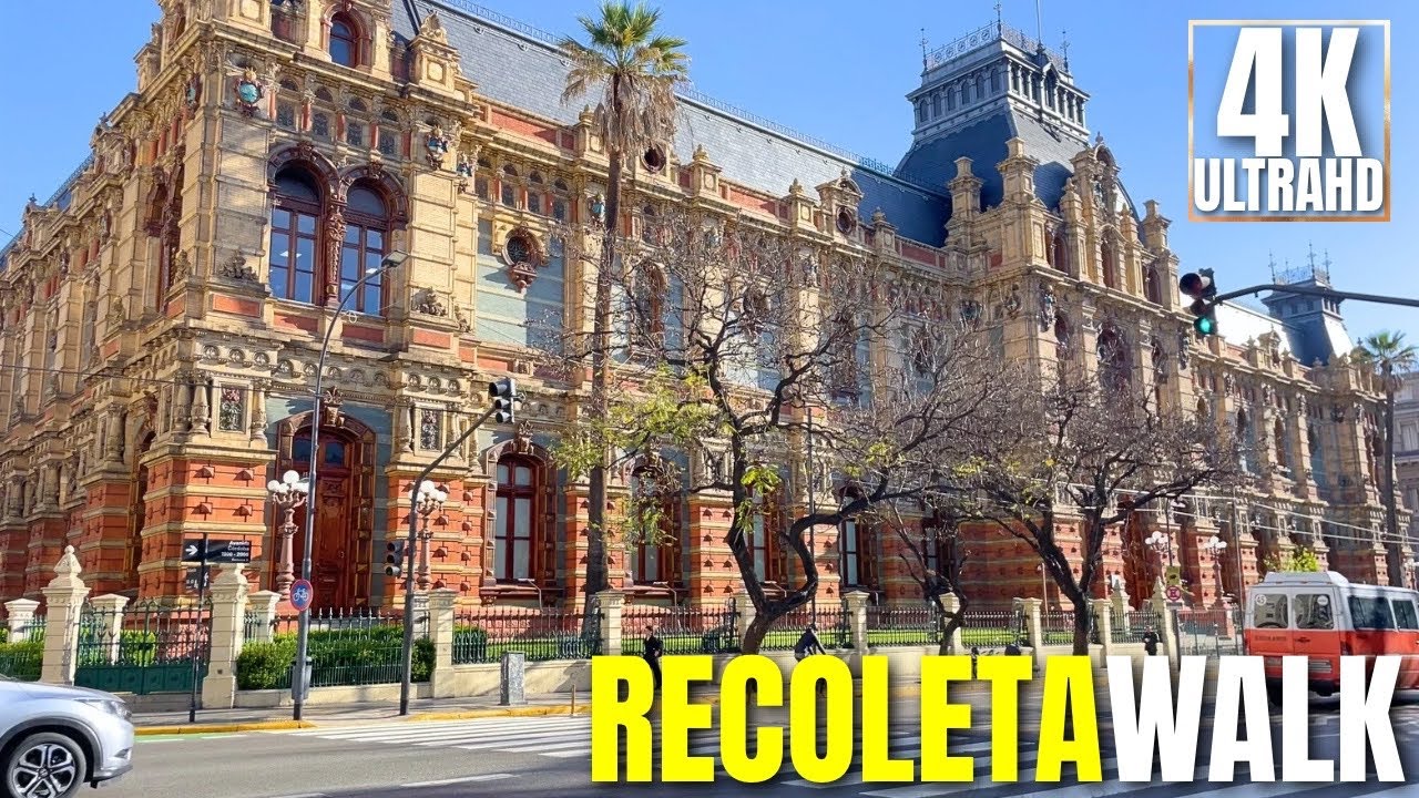 [4K] Buenos Aires WALKING TOUR | Callao & Córdoba to Facultad de Medicina
