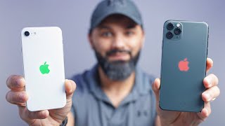 iPhone 11 VS iPhone SE | الأغلى ضد الأرخص !