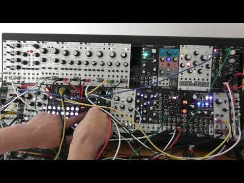 Eurorack Jam | MI Rings x3, Plaits,Beads,Imitor Versio,Clank Chaos