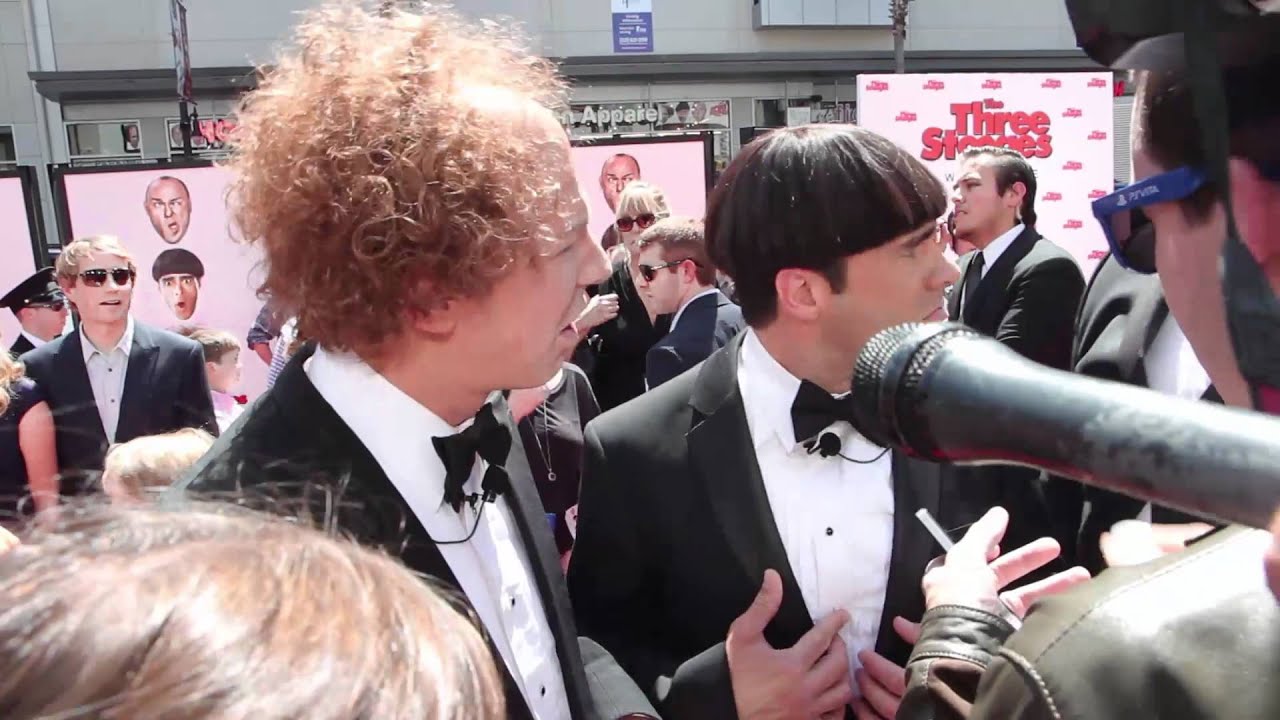 The Three Stooges Premiere Interviews