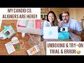 My Candid Aligners Arrived!! (Candid Unboxing & Try-On with Hubby)