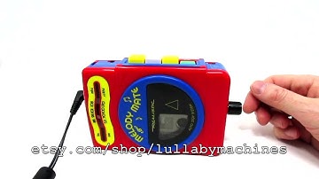 Melody Mate Cassette Player w/ Speed Mod - Lullaby Machines