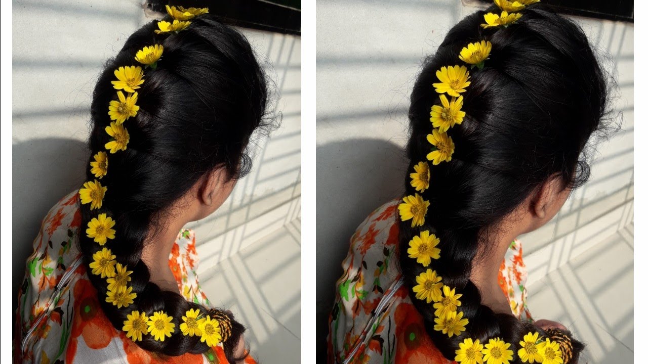 Bridal Simple Hairstyles for Haldi Ceremony | Hair styles, Simple wedding  hairstyles, Latest hairstyles