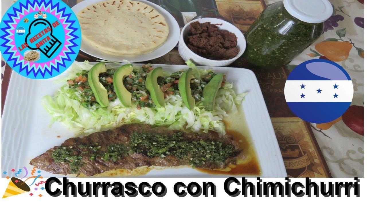 last names Churrasco con Chimichurri , Las Recetas de Anita