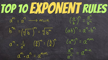 Learn All EXPONENT RULES in only 36 minutes! (ultimate study guide) | jensenmath.ca