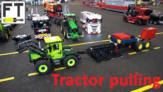 LEGO Scale Tractor Pulling with 1 kg load at Bricking Bavaria 2023 by functional Technic 2,652 views 4 months ago 2 minutes, 34 seconds