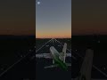 Intens and hard crosswind landing from #msfs2020