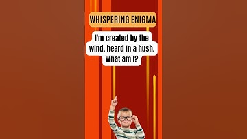 Whispering Enigma #riddleaddict #quiz #riddles #brainteasers #funnyriddles #puzzlefun