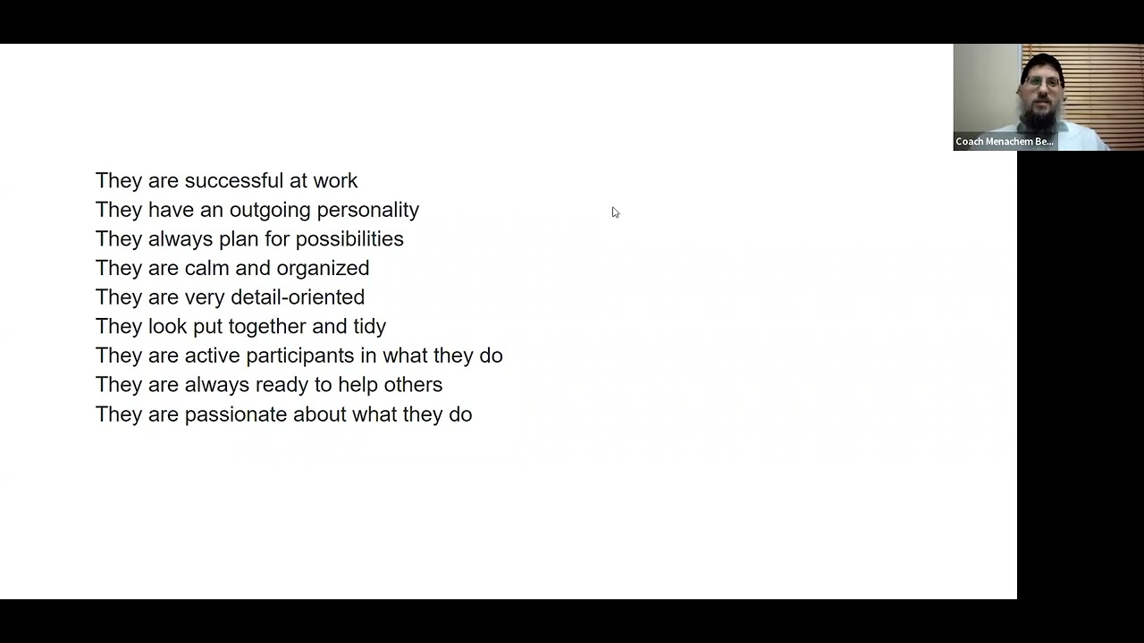 High Functioning Anxiety/The Butterfly Hug, Coach Menachem, Class 56