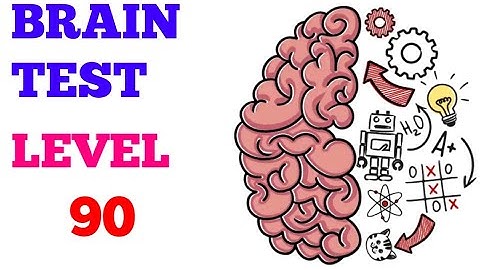 Brain test tricky puzzles level 90 solution or Walkthrough