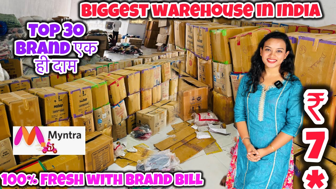 100% Fresh Branded Ladies Clothes with Brand Tag| Brand Surplus Warehouse in mumbai | top Dress Kids