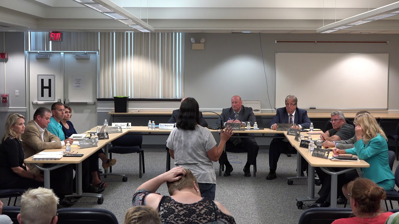 Chartiers Valley School Board Aug. 22, 2017 Meeting YouTube
