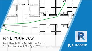 Revit Technology Preview: People Flow Toolkit | Live Demo 10/1/2020