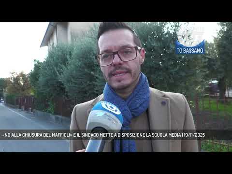 «NO ALLA CHIUSURA DEL MAFFIOLI» E IL SINDACO METTE A DISPOSIZIONE LA SCUOLA MEDIA | 19/11/2025