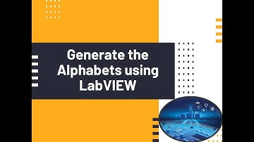 Generate the Alphabets sequence using LabVIEW