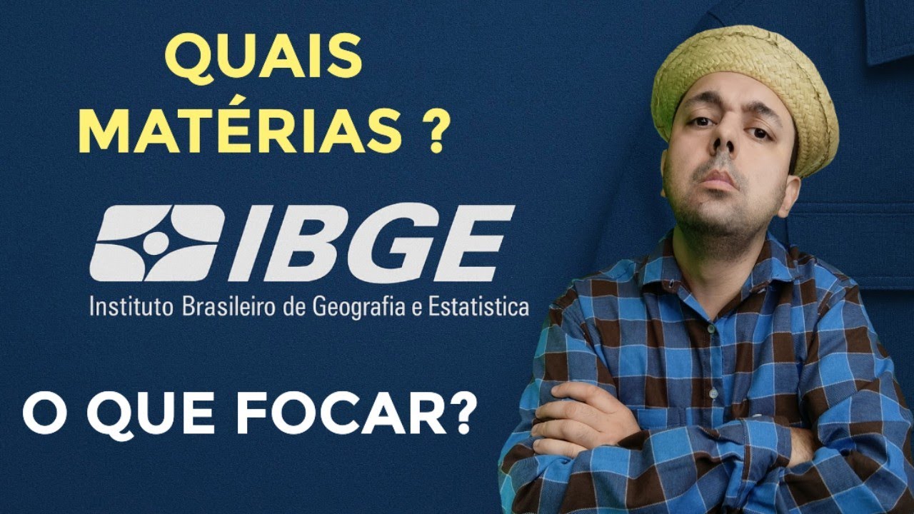 IBGE 2025: disciplinas que você precisa dominar