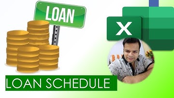Loan Schedule in EXCEL #excel #vikominstitute #loanschdule