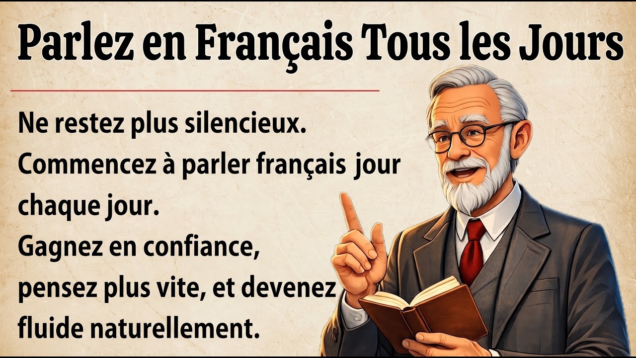 Parlez en Français Tous les Jours | || Histoire simple pour débutants (A1–A2)