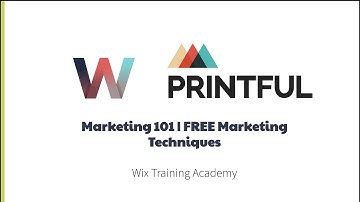 Wix and Printful | Free Ecommerce Marketing Techniques | Video Lesson #8