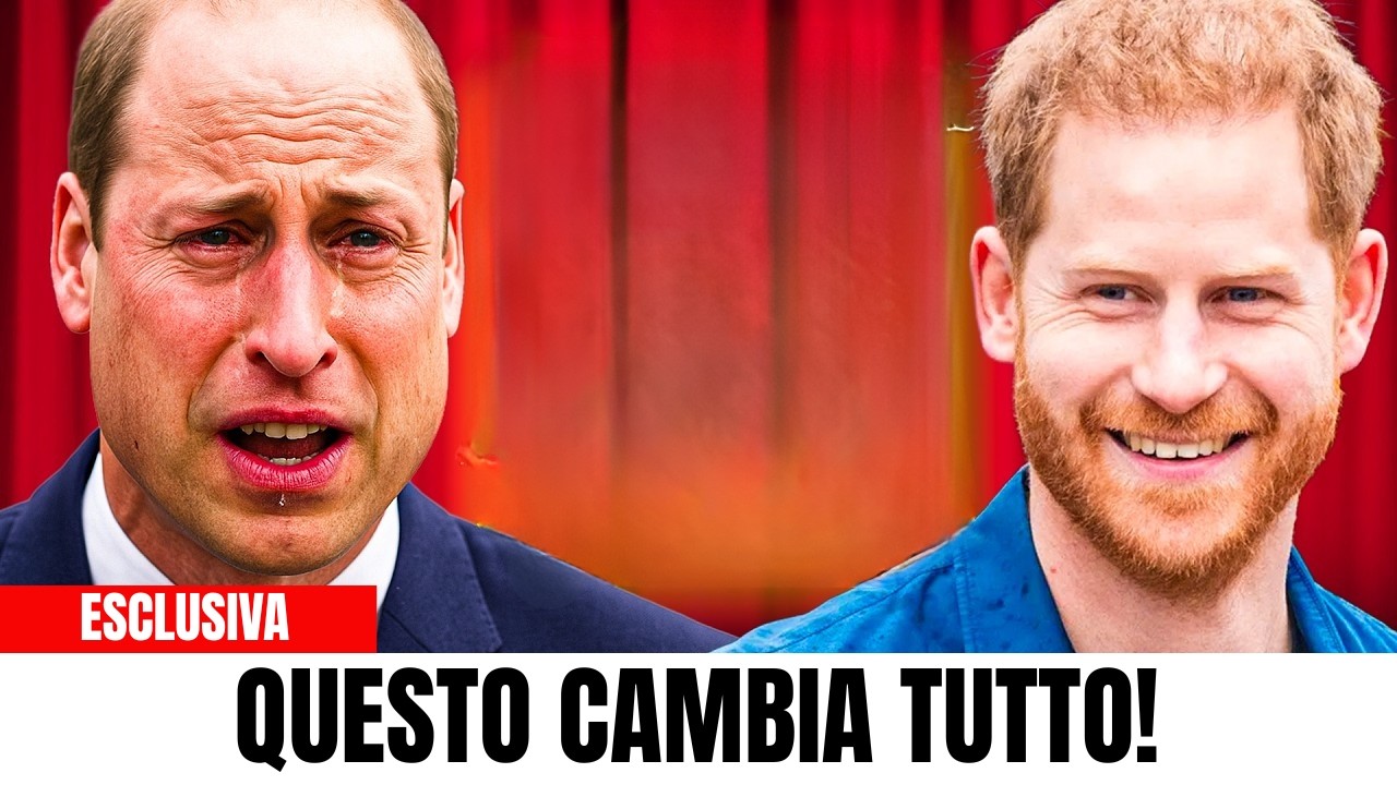 Ilprincipe William SENZA PAROLE mentre i documenti di custodia di Harry scatenano una nuova tempesta