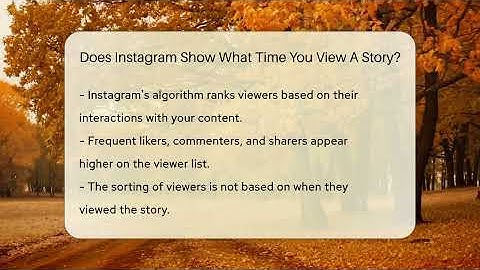 Does Instagram Show What Time You View A Story? - Everyday-Networking