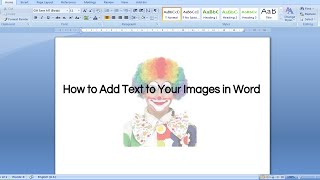 Adding Text to Your Images in Word screenshot 3