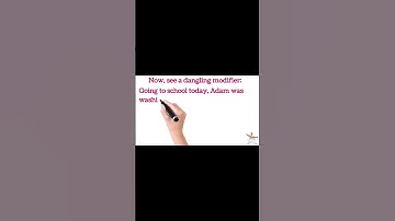 Common English Error: Avoid Dangling Modifiers #english #dangling modifier