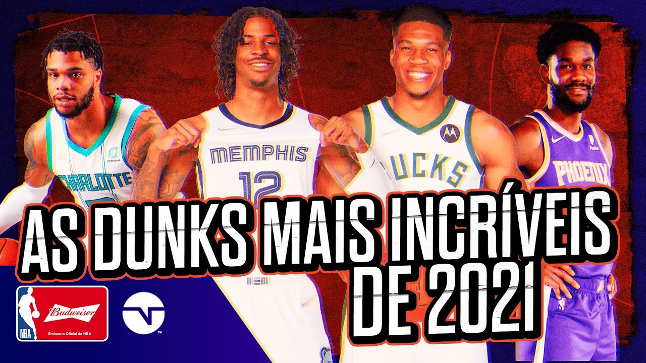 SÓ CRAVADA MONSTRA! AS DUNKS MAIS INCRÍVEIS DE 2021 | MELHORES JOGADAS DA NBA