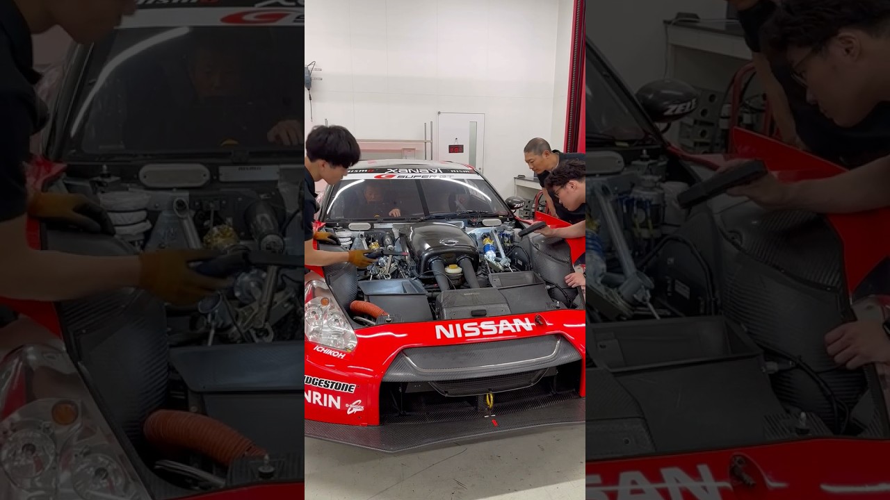 NISSAN RACING DNA】XANAVI NISMO GT-R (2008) エンジンサウンド - YouTube