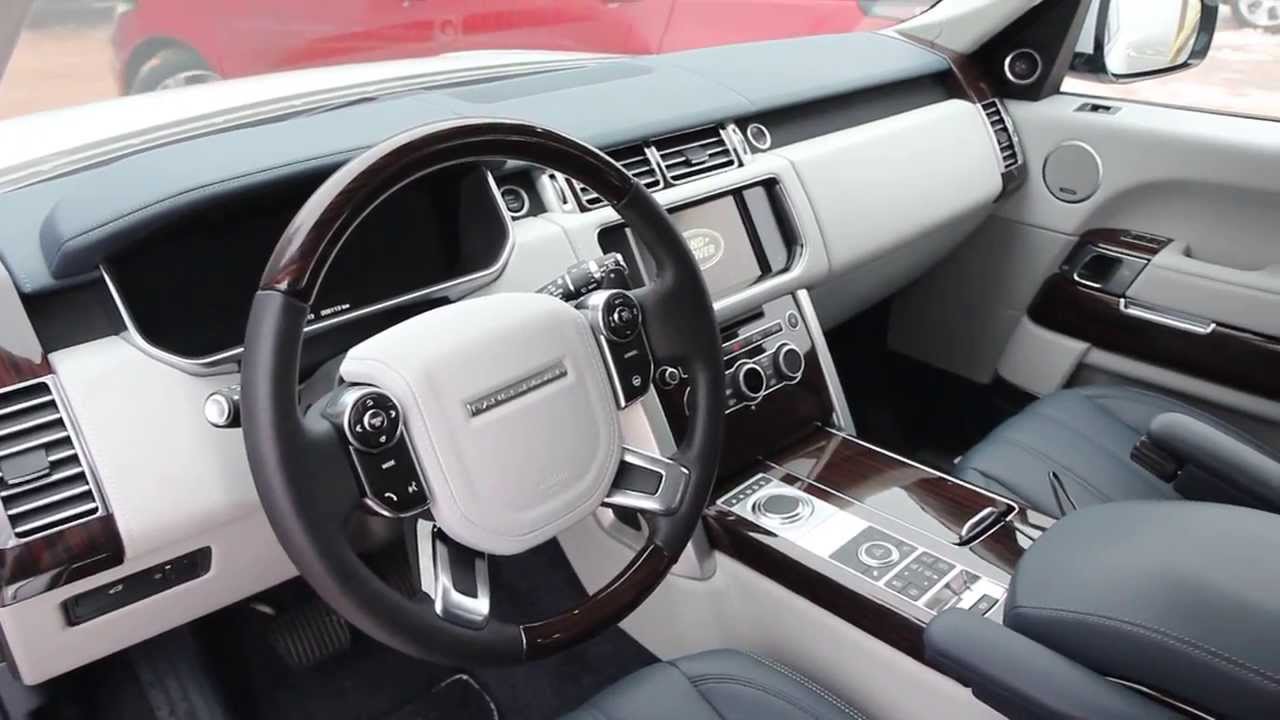 Range rover интерьер