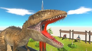 Surprising piercer against dinosaurs - Animal Revolt Battle Simulator