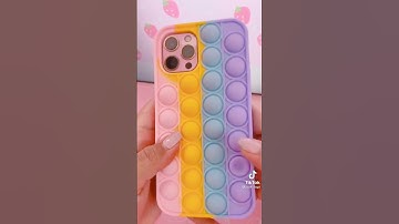 ASMR unboxing pop it phone case