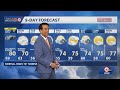 Storm Tonight, Cooler Air Sunday