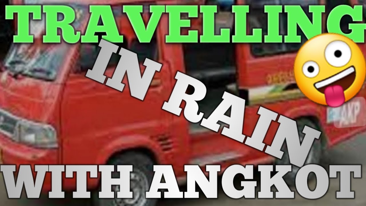 Travelling‼️ with an ankot in the rain - YouTube